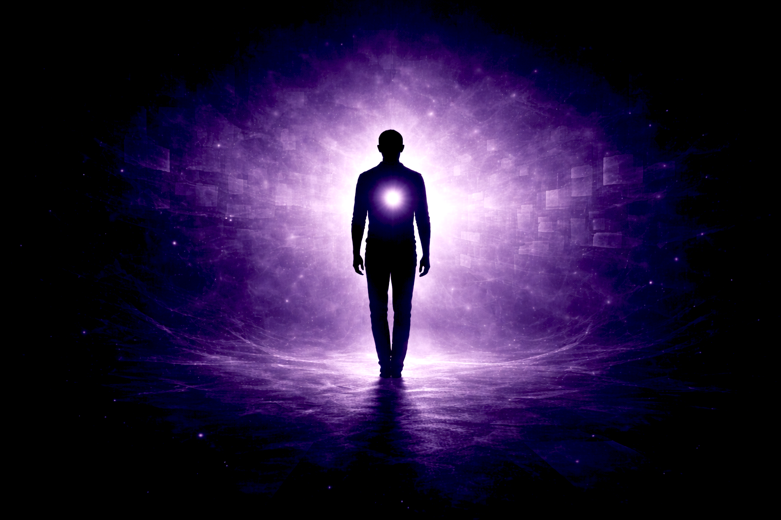 Œuvre au Noir — émergence de la lumière intérieure — Rayan Gori, Hypno-Alchimiste