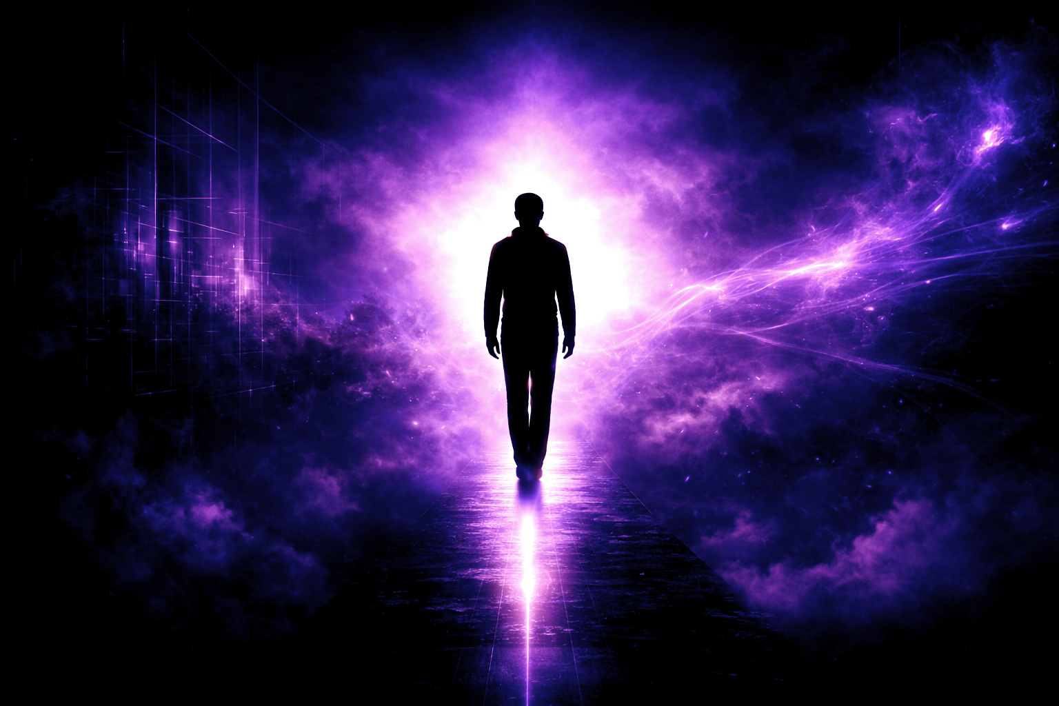 Illustration symbolique de la posture professionnelle en travail social, montrant l’équilibre entre cadre et accompagnement, par Rayan Gori, Hypno-Alchimiste