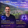 Interventions Hypno-Alchimiste – Forum de la Santé 2026 à Saint-Imier