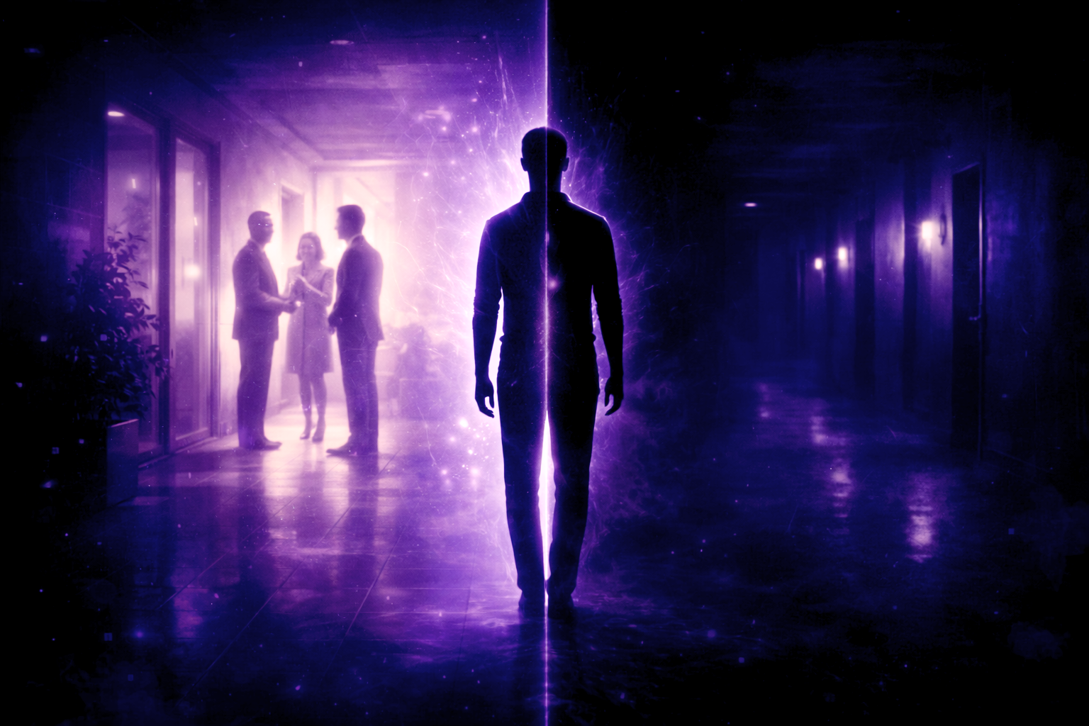 Image sociale et réalité privée dans les dynamiques narcissiques, renversement des rôles, isolement, Hypno-Alchimiste