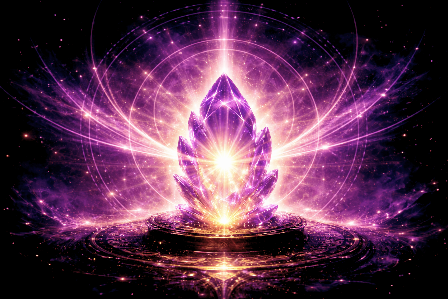 Œuvre au Rouge : la pierre philosophale rayonnante — Rayan Gori, Hypno-Alchimiste